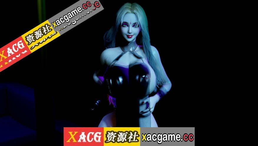 【3D同人视频/全动态/VAM】Club btch 淫乱俱乐部 黑丝金发巨乳母狗 淫纹【1V+1.3G】