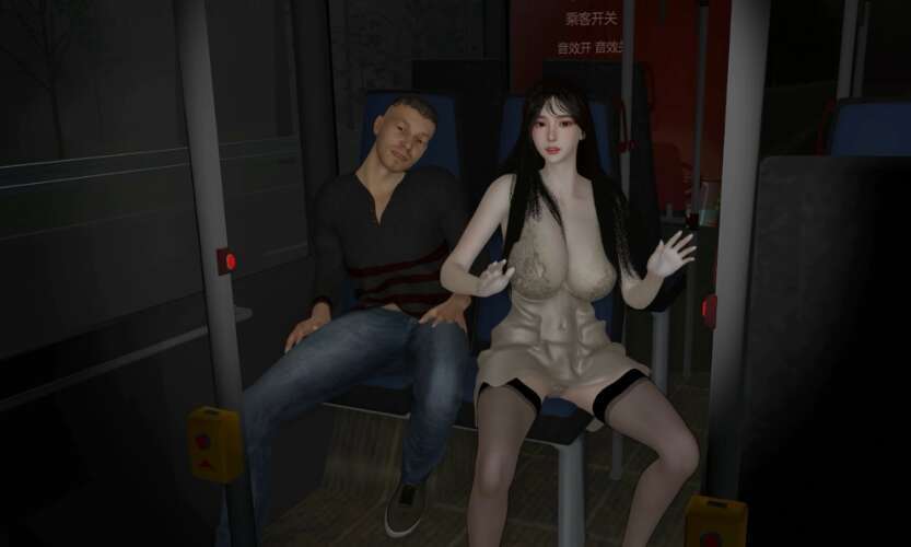 【3D同人视频/全动态/VAM】巴士偶遇的嗨丝长发御姐 1080HD完整版【1V+1.8G】