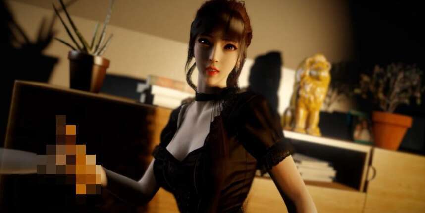 【3D同人视频/全动态/VAM】夏童：小舞 白丝人妻在家自慰太投入被小偷趁虚而入强势中出【1V+1.1G】