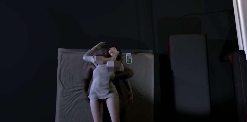 【3D同人视频/全动态/VAM】漫漫：吉娜 给黑人客户的特殊招待1 中配【1V+1.4G】