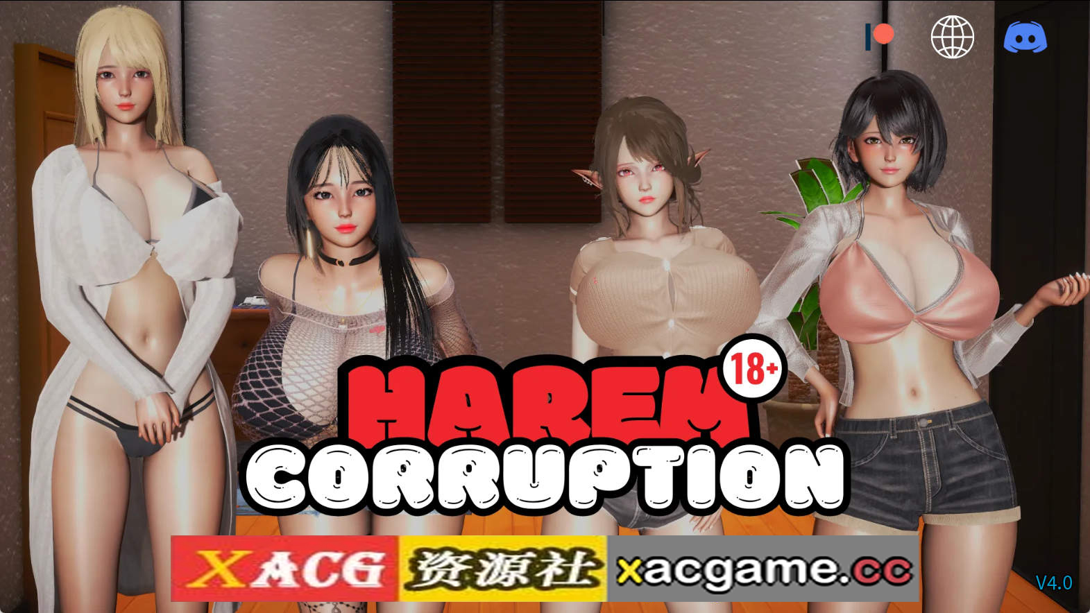 【PC+安卓+IOS/欧美SLG】后宫腐败4.0官中汉化版【1.45G/汉化/动态/更新】